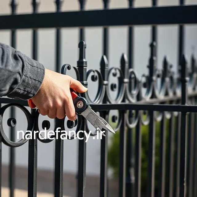 عظیم سازان رضوان خدمات نصب نرده فنسی ضد زنگ در مشهد قاسم آباد